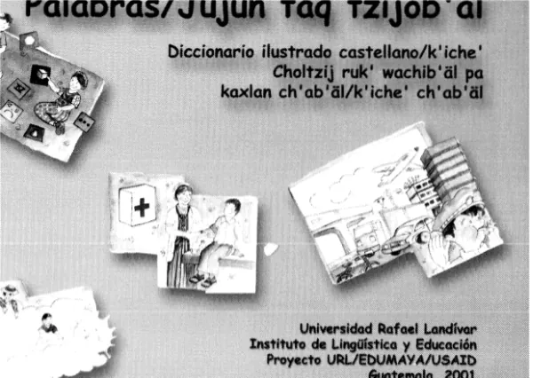 Diccionario ilustrado castellano I k'iche'