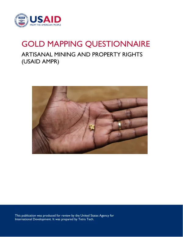 USAID AMPR Gold Questionnaire Report_FINAL