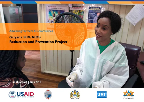 Guyana HIV/AIDS Reduction and Prevention Project: Final Report