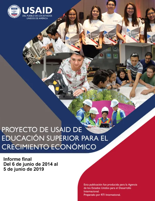 Final Report: USAID Higher Education for Economic Growth Project