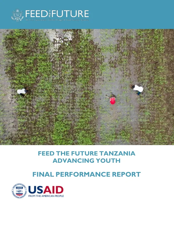 USAID Feed the Future Advancing Youth (FtF AY) - Final Report