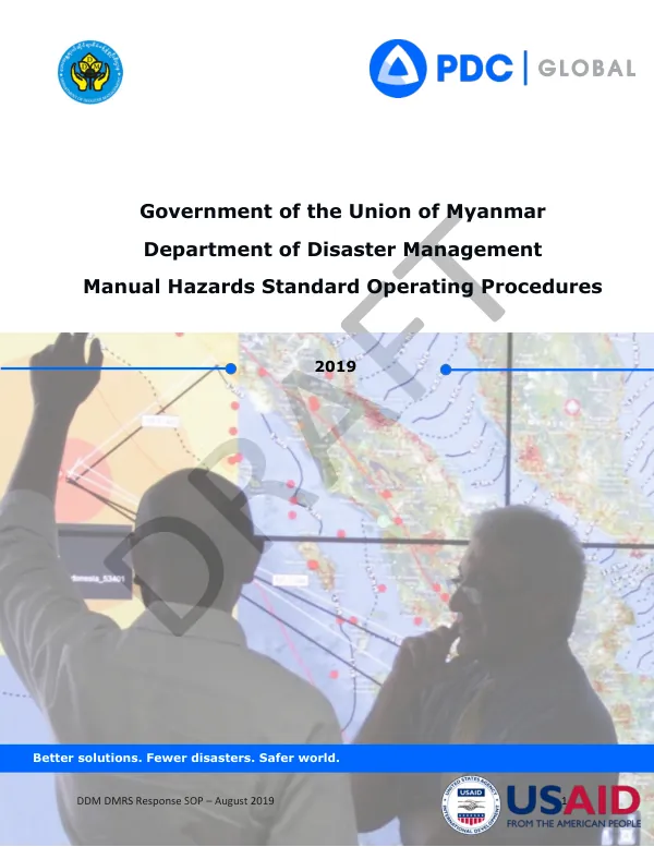 DDM DMRS Response SOP – August 2019