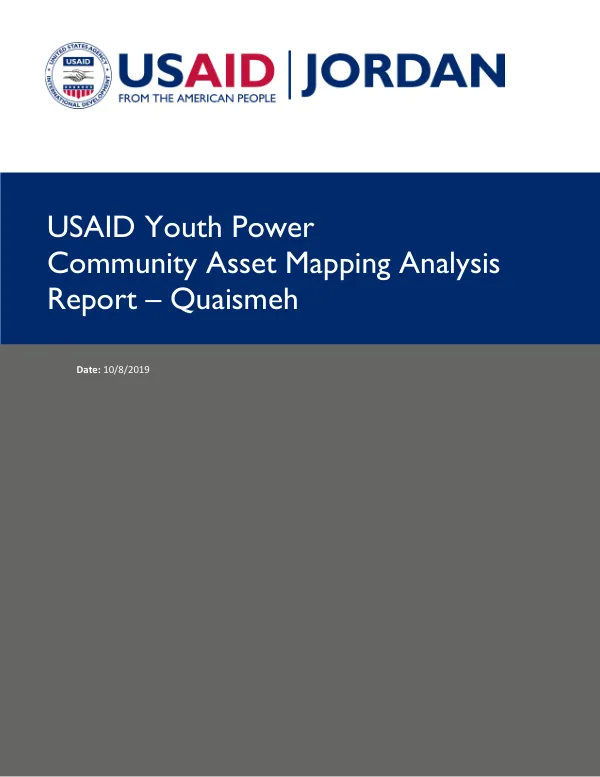 Community Asset Mapping Analysis Report – Quaismeh