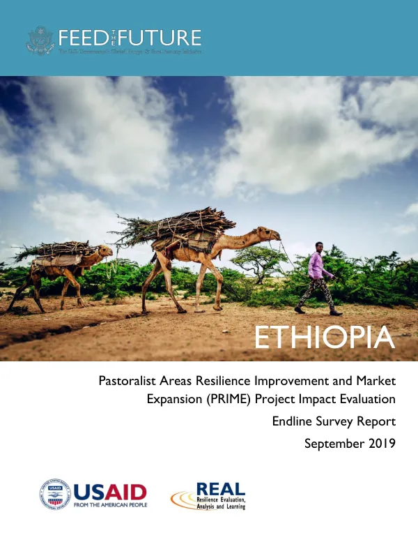 Pastoralist Areas Resilience Improvement and Market Expansion (PRIME) Project Impact Evaluation Endline Survey Report