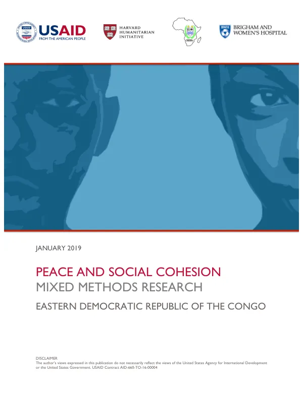 Peace and Social Cohesion – Eastern Democratic Republic of the Congo