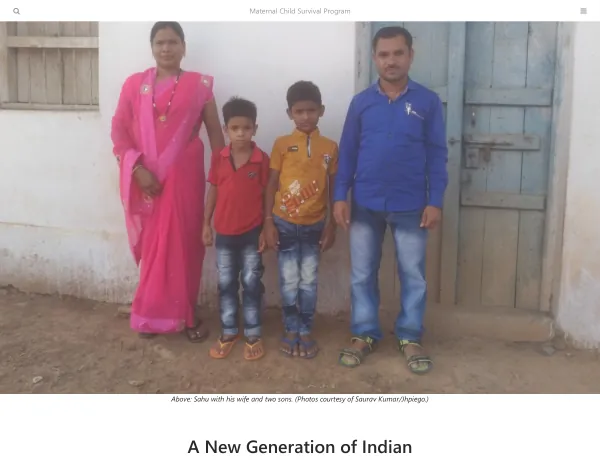 A New Generation of Indian Men Take Up Family Planning
