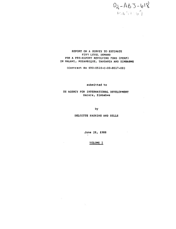 Assessment of the impact of CLASP training on CLASP trainees in Guatemala and a review and assessment of in-country follow-on : volume I