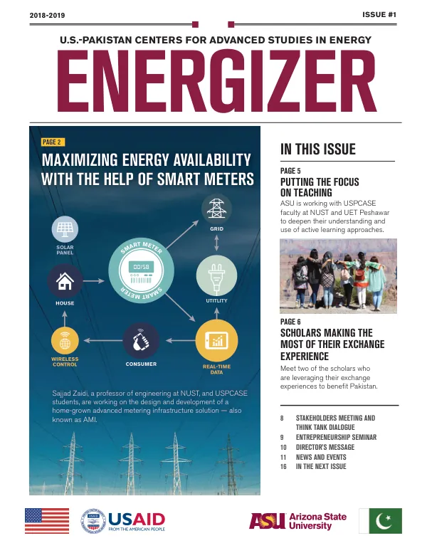 USPCASE Energizer Newsletter 2018-2019, Issue 1