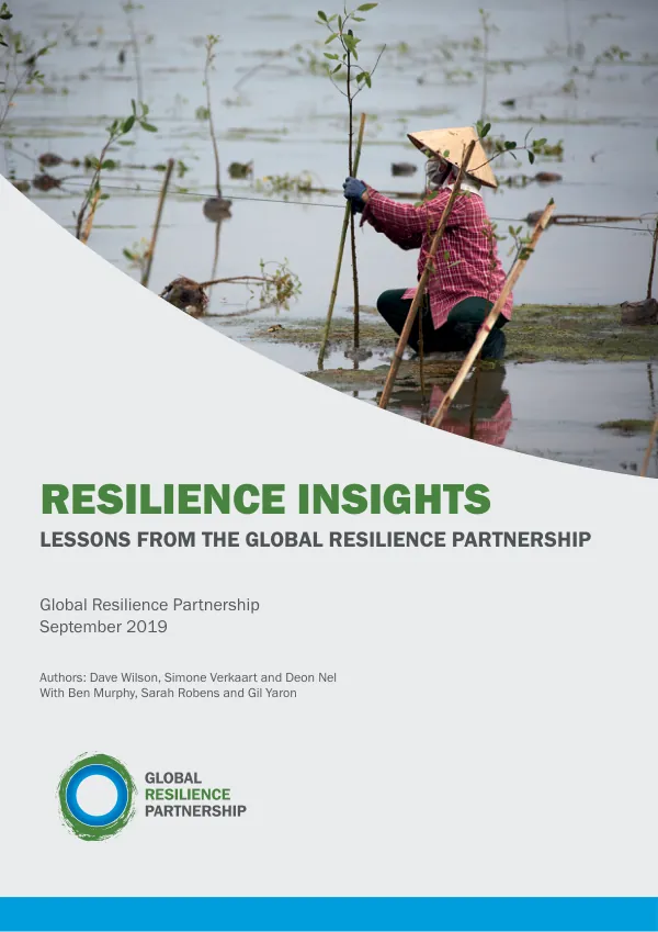 Resilience Insights: Lessons from the Global Resilience Partnership