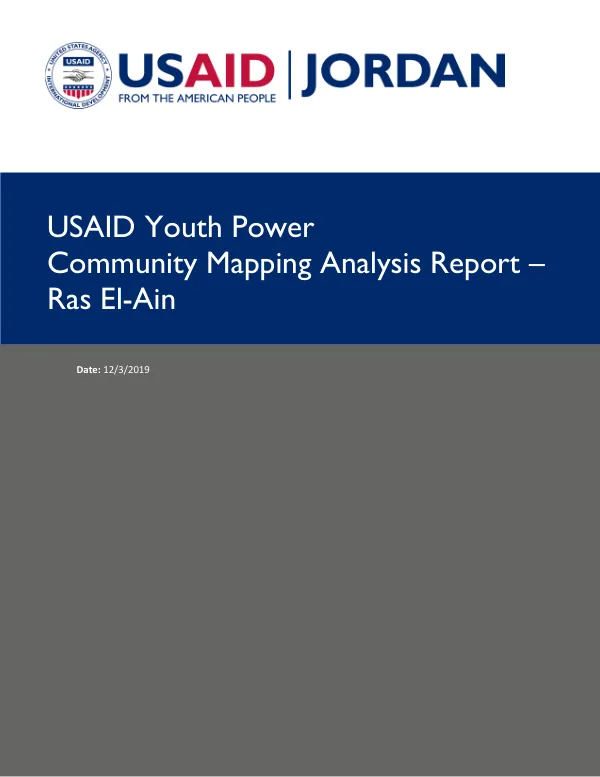 Community Asset Mapping Report Ras El Ain