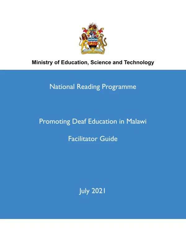 Facilitator Guide - Deaf Education _ Final