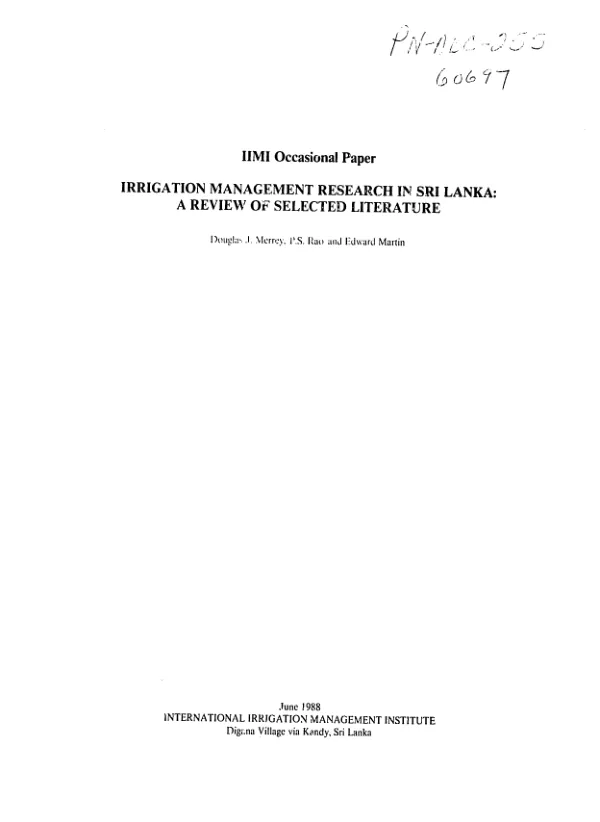 Overview and observations on the 1991 assessment of program impact reports (API) for fifteen USAID missions in Africa