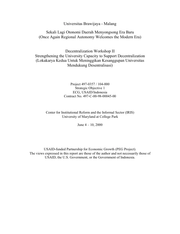 Socio-economic survey in the Province of Nampula : agricultural marketing in the smallholder sector