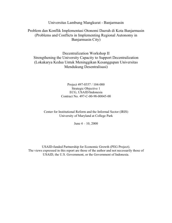 Socio-economic survey of the smallholder sector in the Province of Nampula : research methods