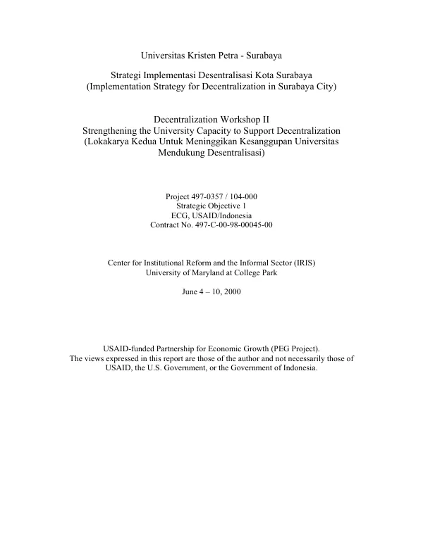 Water and sanitation for health project : reports and publications -- cumulative list of WASH I, II, and III reports and special WASH publications