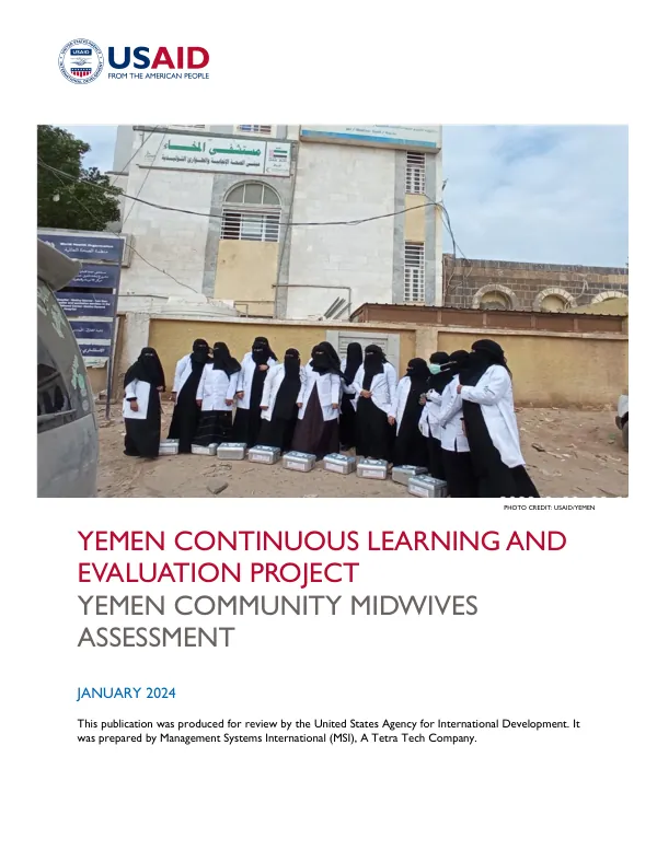 Yemen Community Midwives Assessment