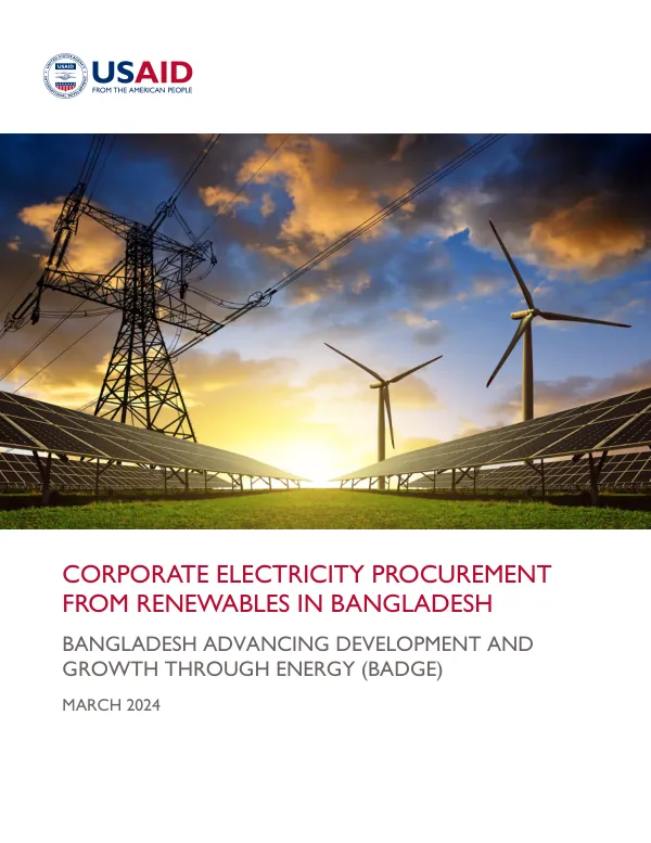 Corporate Electricity Procurement from Renewables in Bangladesh