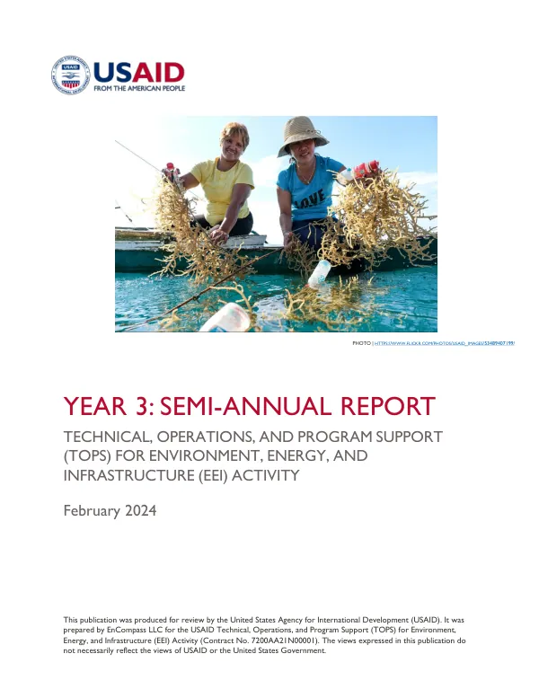 TOPS Year 3 Semi-Annual Report