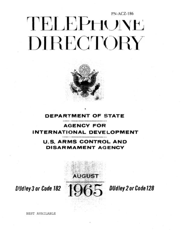 Directory of Services