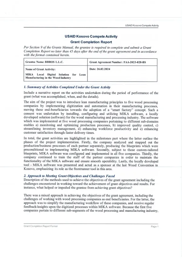 USAID/PAKISTAN: Final Report: Water Security and Resilience Assessment for Pakistan