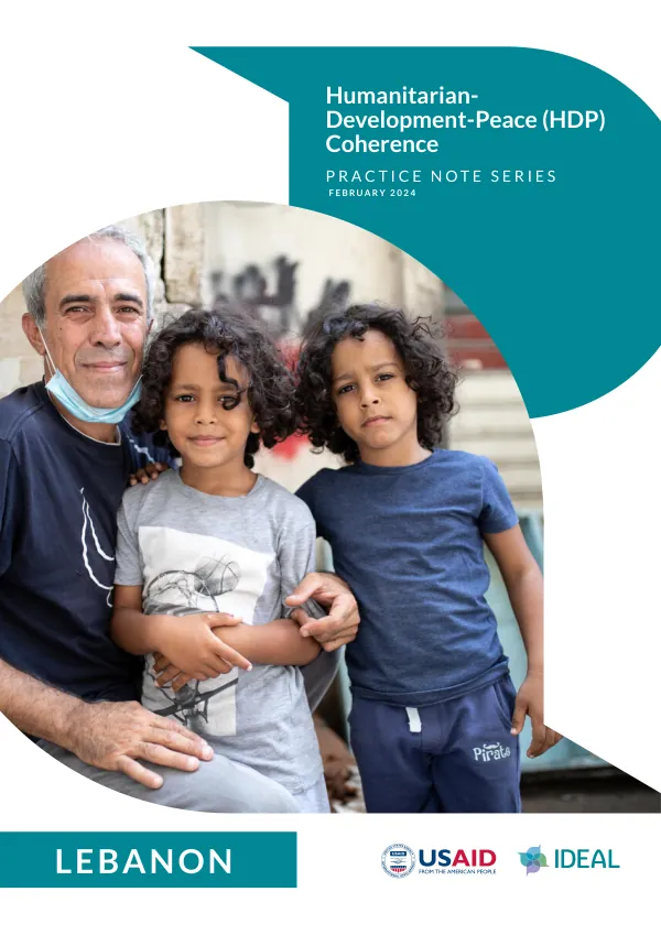 Humanitarian-Development-Peace (HDP) Coherence Practice Note Series: Lebanon