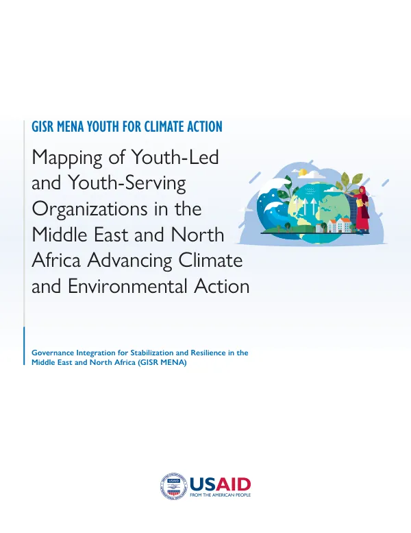 Mapping of Youth-Led and Youth-Serving Organizations in MENA Advancing Climate and Environmental Action