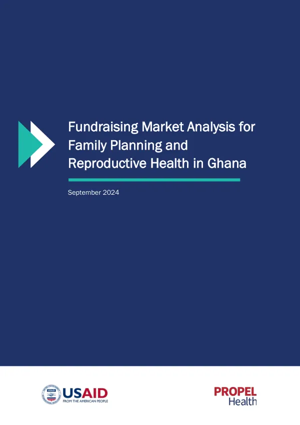 Fundraising Market Analysis for Family Planning and Reproductive Health in Ghana