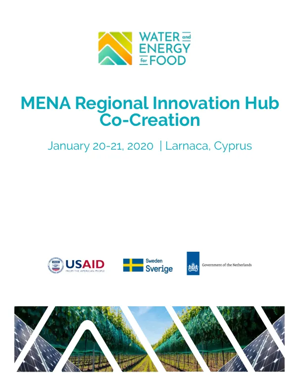 MENA Regional Innovation Hub Co-Creation