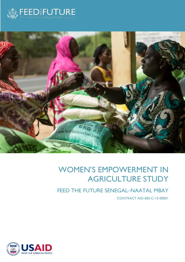 Women’s Empowerment in Agriculture Study