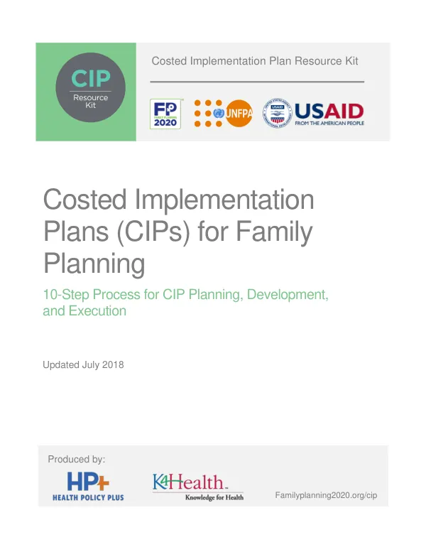 10-Step Process for CIP Planning, Development, and Execution