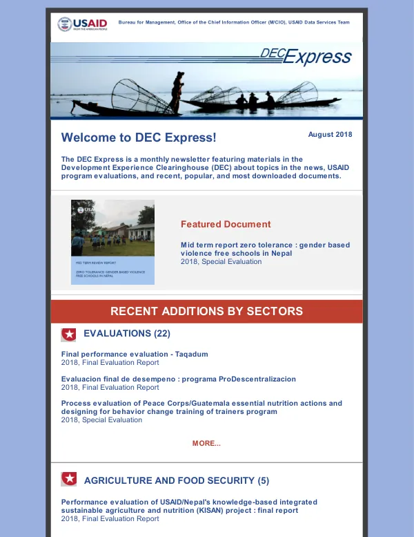 DEC Express August 2018