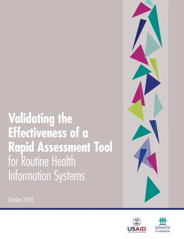 Validating the Effectiveness of a Rapid Assessment Tool for Routine Health Information Systems