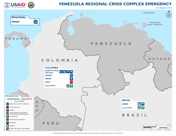VENEZUELA REGIONAL CRISIS COMPLEX EMERGENCY