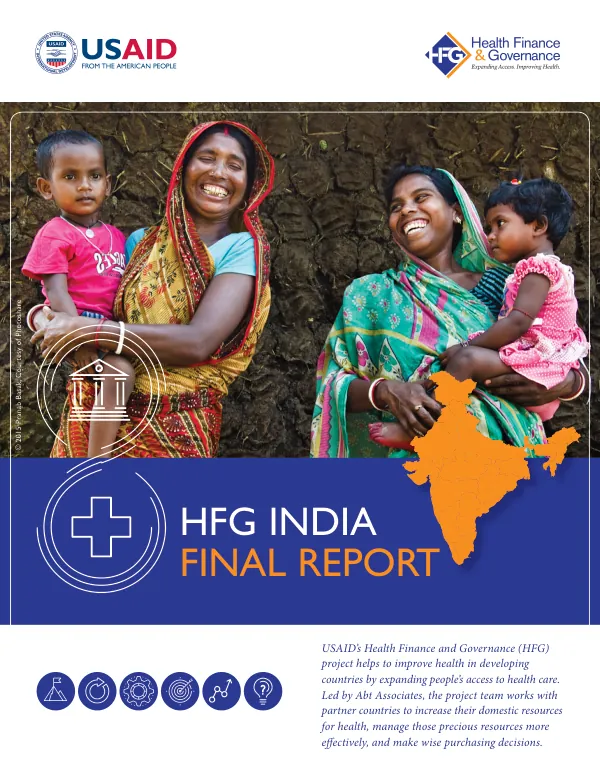 Health Finance and Governance Project (HFG) Final Report 2012-2018