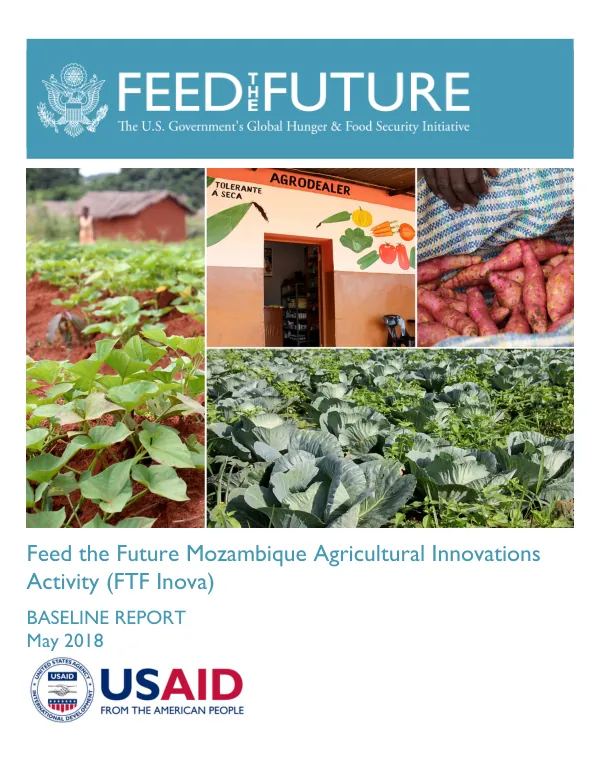 Feed the Future Mozambique Agricultural Innovations Activity (FTF Inova): Baseline Report