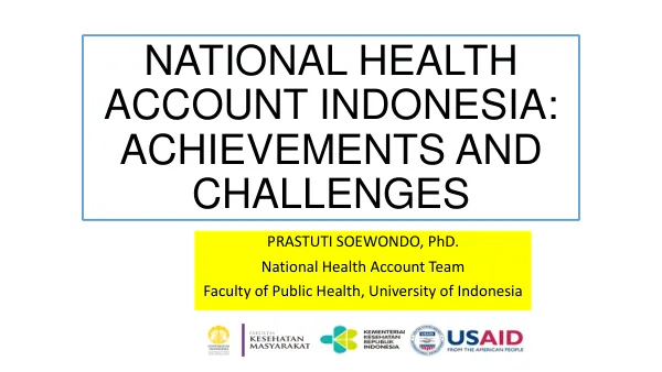 National Health Account Indonesia: Achievements and Challenges