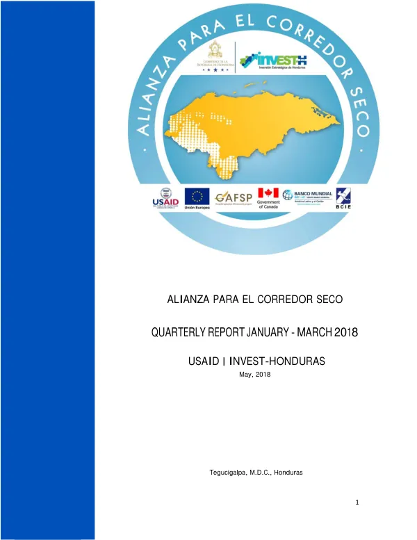 Quarterly Report: January - March 2018