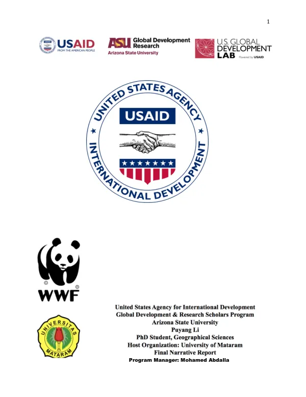 Modeling Terrestrial Ecosystem-service Tradeoffs and Implications for Land Dynamics and Sustainable Livelihoods: The Case of the Northern Lombok Indonesia
