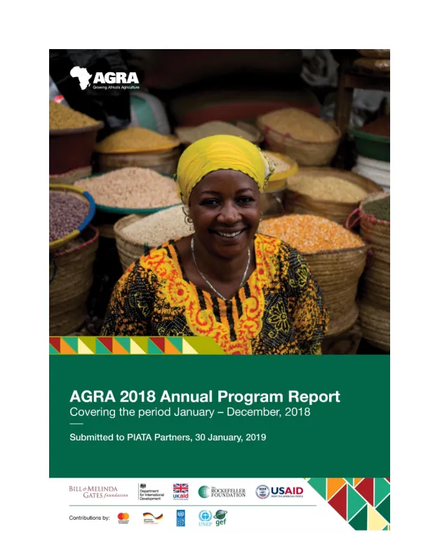 AGRA 2018 Annual Program Report