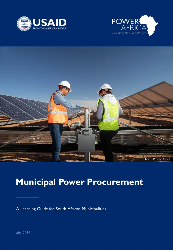 Municipal Power Procurement A Learning Guide for South African Municipalities