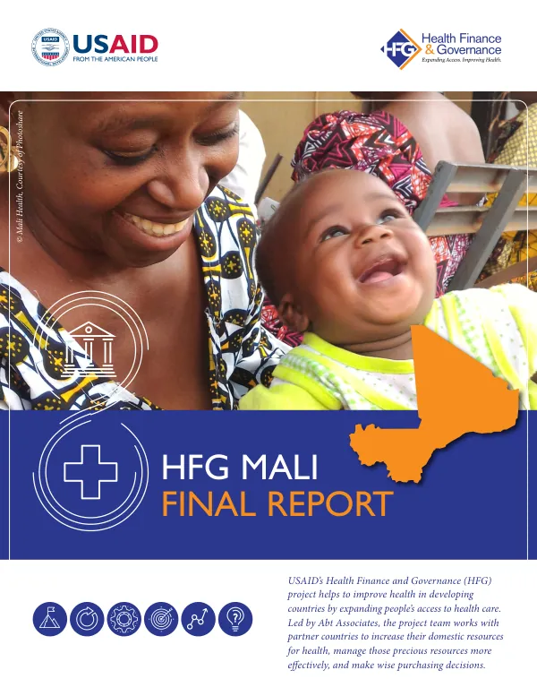 Health Finance and Governance (HFG) Project Final Report (2012-2018)