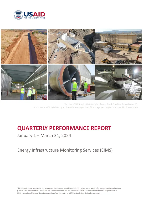 Quarterly Performance Report – January 1–March 31, 2024