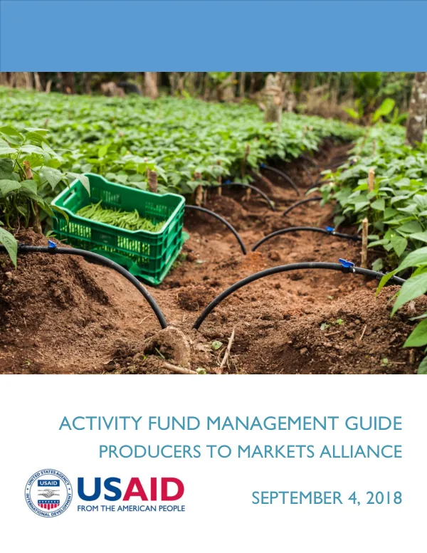 Activity Fund Management Guide