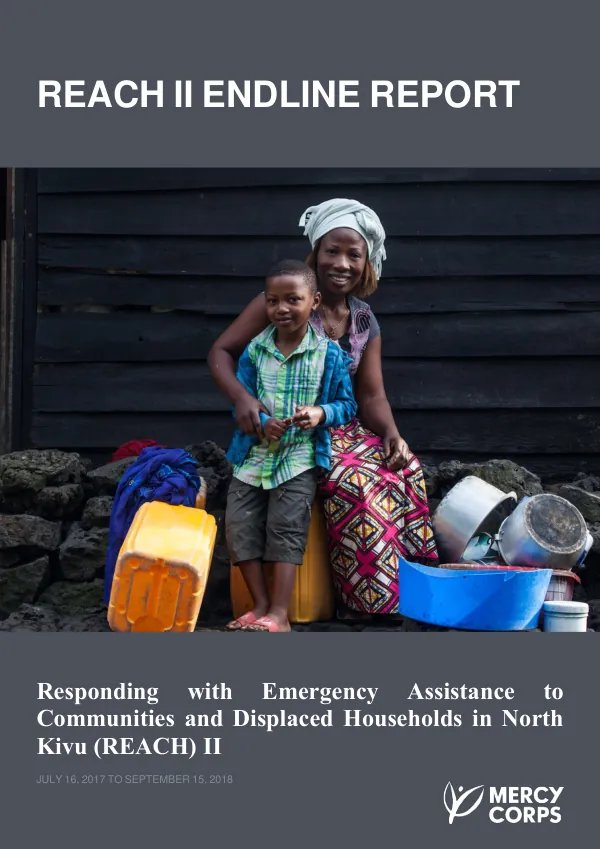 Responding with Emergency Assistance to Communities and Displaced Households in North Kivu (REACH) II