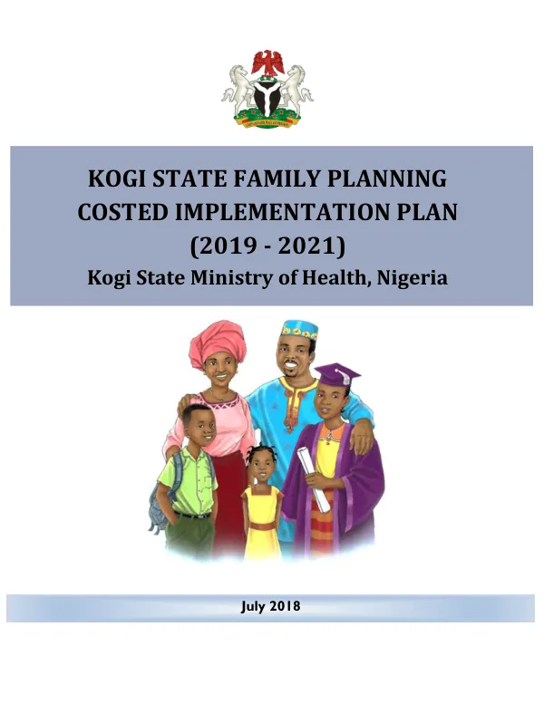 Kogi State Family Planning Costed Implementation Plan (2019-2021)