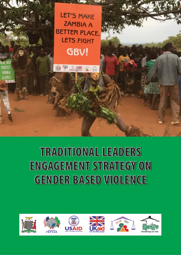 Traditional Leaders Engagement Strategy on Gender Based Violence