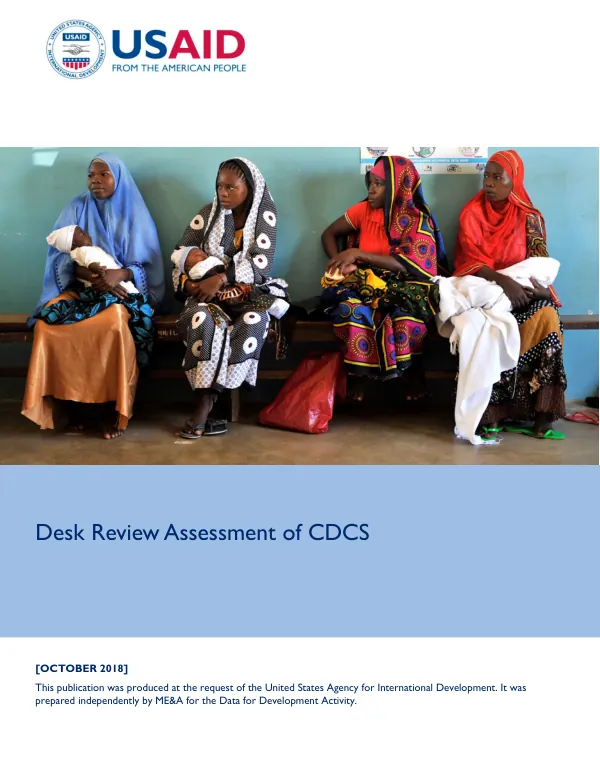 Desk Review Assessment Report: CDCS 1.0
