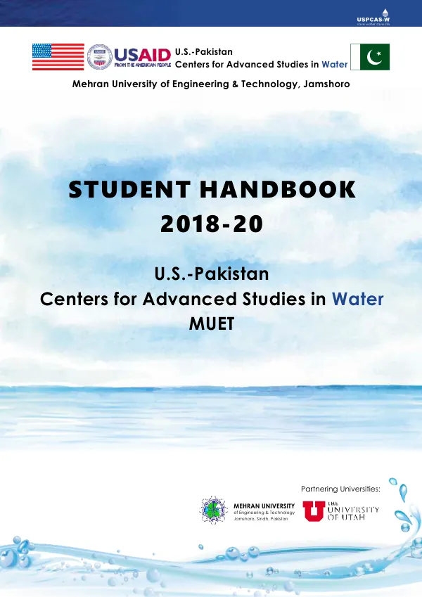 Student Handbook 2018-19