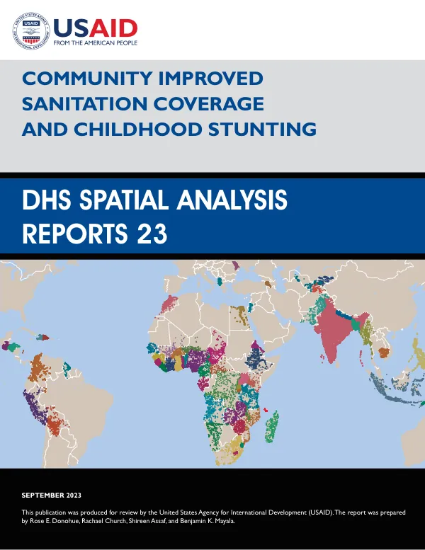 Community Improved Sanitation Coverage and Childhood Stunting [SAR23]