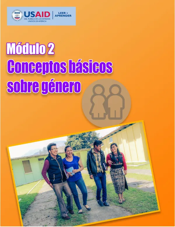 Módulo 2: Conceptos básicos sobre género